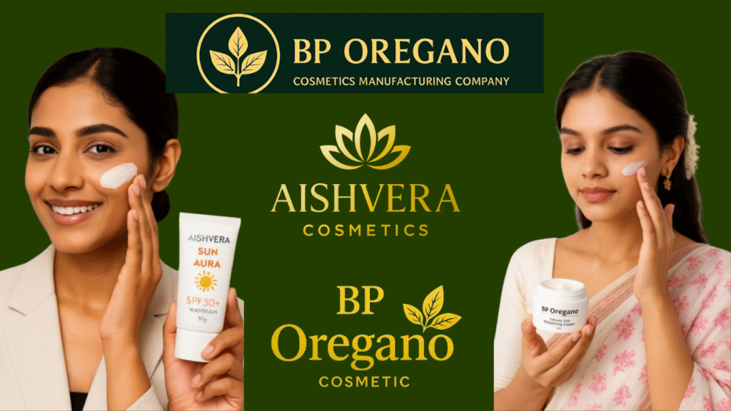 “BP Oregano Cosmetics – ISO GMP certified cosmetic manufacturing company” “Aishvera Cosmetics skincare products by BP Oregano” “Government approved cosmetic manufacturing plant in India” “Luxury skincare & haircare products – Aishvera by BP Oregano”