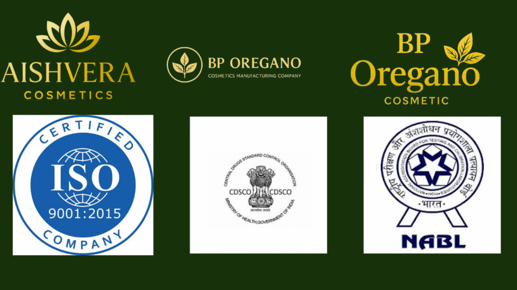 NABL tested skincare products by BP Oregano Cosmetics