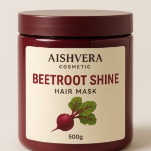 Aishvera Beetroot Shine Hair Mask jar 30g pack