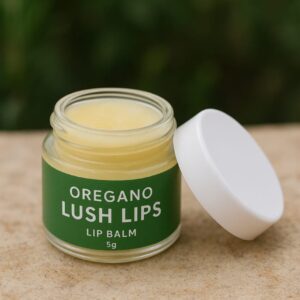 BP Oregano Lush Lip Balm Natural Moisturizing Product"