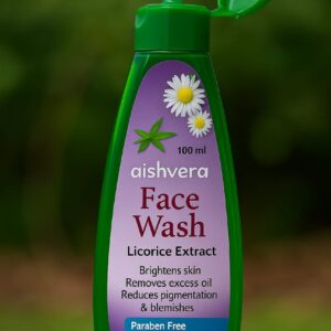 Aishvera Cosmetic Licorice Face Wash – Brightening & Gentle Cleanser
