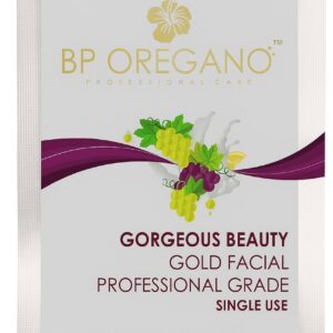 BP Oregano Gorgeous Beauty Gold Pro Facial Kit – Premium Skincare with Licorice, Mango Butter & Glycolic Acid